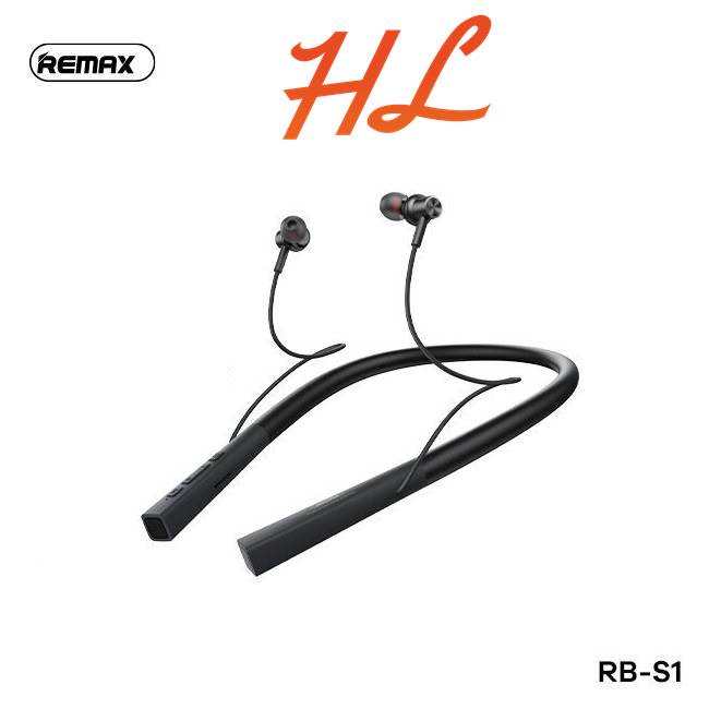 Tai Nghe Bluetooth Thể Thao Remax RB-S1 (Bluetooth 5.1, Sử Dụng 20 Giờ) - Bảo hành 1 năm - Hunglongpc