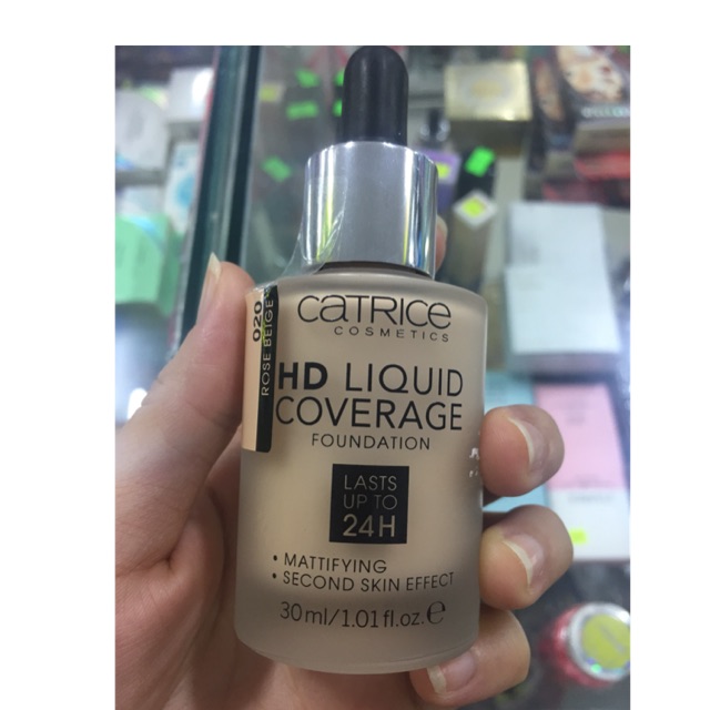 Kem nền CATRICE HD Liquid Coverage 30ml