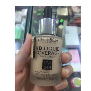 Kem nền catrice hd liquid coverage 30ml