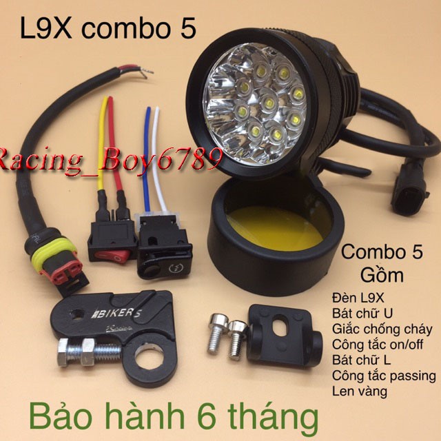 ĐÈN TRỢ SÁNG L9X CREE_ BẢO HÀNH 6 THÁNG