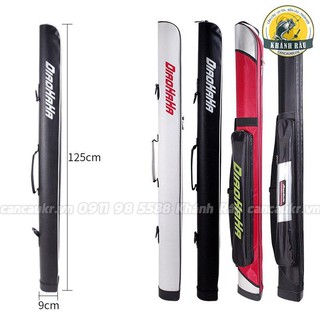 Túi da đựng cần câu 1m25 ( Đỏ - Đen ) - Phụ kiện câu đài