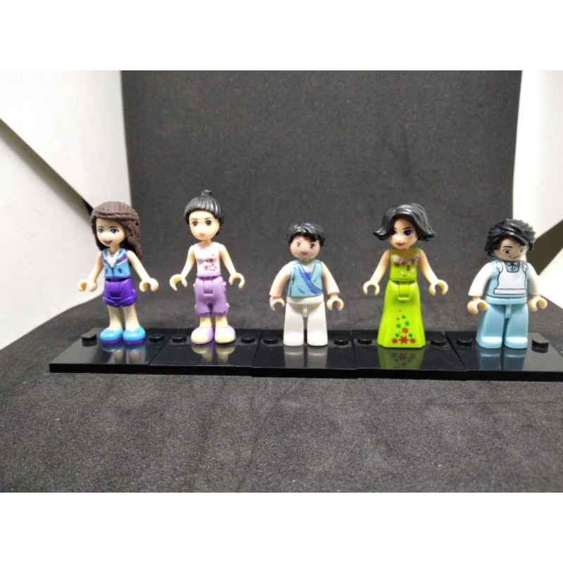 ĐỒ CHƠI LẮP RÁP Combo 5 nhân vật minifigures FRIENDS 90% ngẫu nhiên SECONHAND