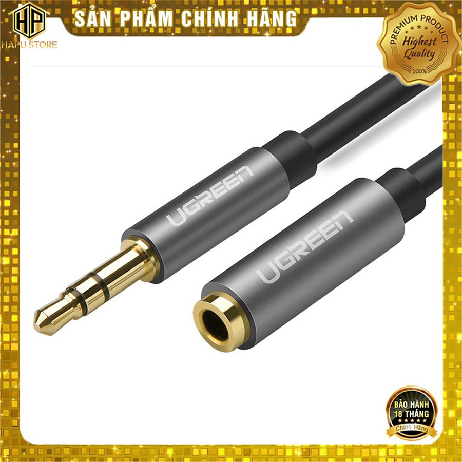 Ugreen 10593 - Cáp Audio 3.5mm nối dài 1,5m chính hãng - HapuStore