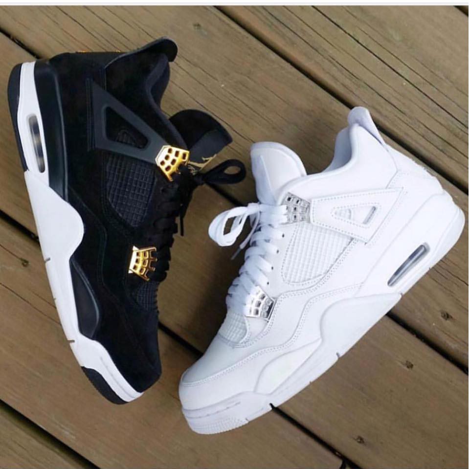 GIẦY Air Jordan 4 Royalty Black/Gold