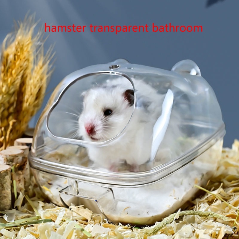Bồn Tắm Bằng Nhựa Trong Suốt Dành Cho Chuột Hamster Syrian