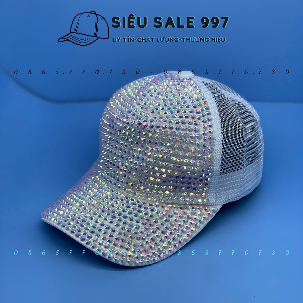 NÓN KẾT ĐÍNH ĐÁ QC NHẬP HÀNG NGƯỜI LỚN 3 MÀU THỜI TRANG HÀNG NHẬP