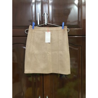 Chân váy da lộn Pull&Bear