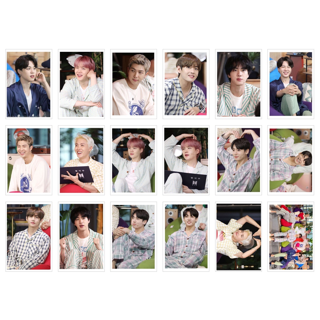[Ép Lụa] Lomo Card 18 Ảnh BTS - 210830  WEVERSE