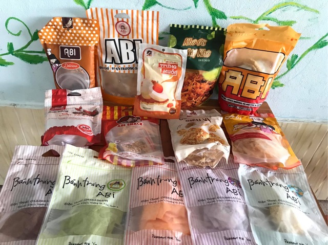 [OFFICIAL STORE] COMBO BÁNH TRÁNG ABI - ABI SNACK