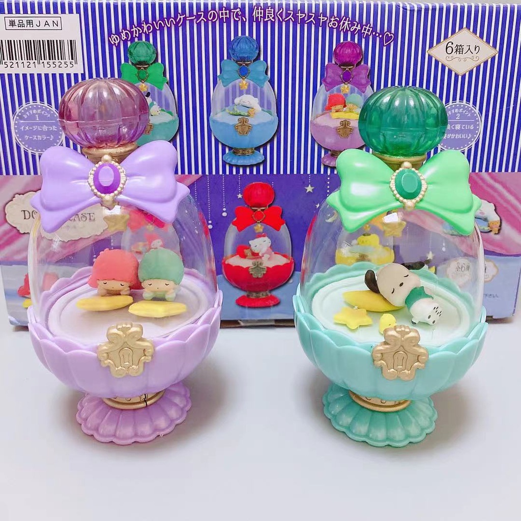 Mô Hình Búp Bê Hoạt Hình Chó Poodle Bằng Pha Lê 6 Kiểu Để Bàn Trang Trí