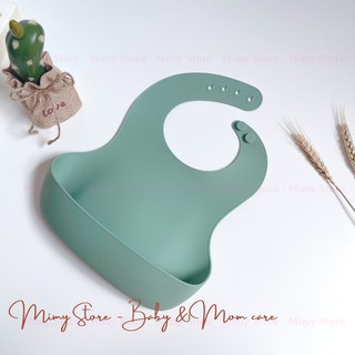 Yếm Máng Ăn Dặm Silicone BLUEMAMA Hàn Quốc