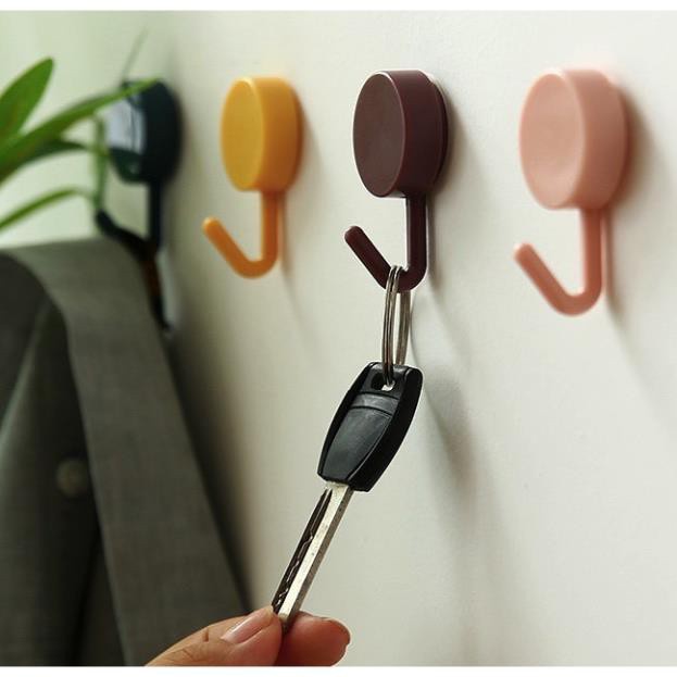 Móc Tròn Dán Tường Treo Đồ Đa Năng - Móc Gắn Tường Trang Trí Nhà Cửa Nhiều Màu Sắc 88251 Lavio Store