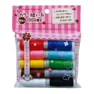 Set 10 cuộn chỉ màu sắc
