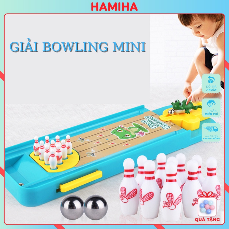 Đồ Chơi Cho Bé Bàn Bowling Mini Trò Chơi Vui Nhộn Cho Trẻ Hamiha-ĐC02