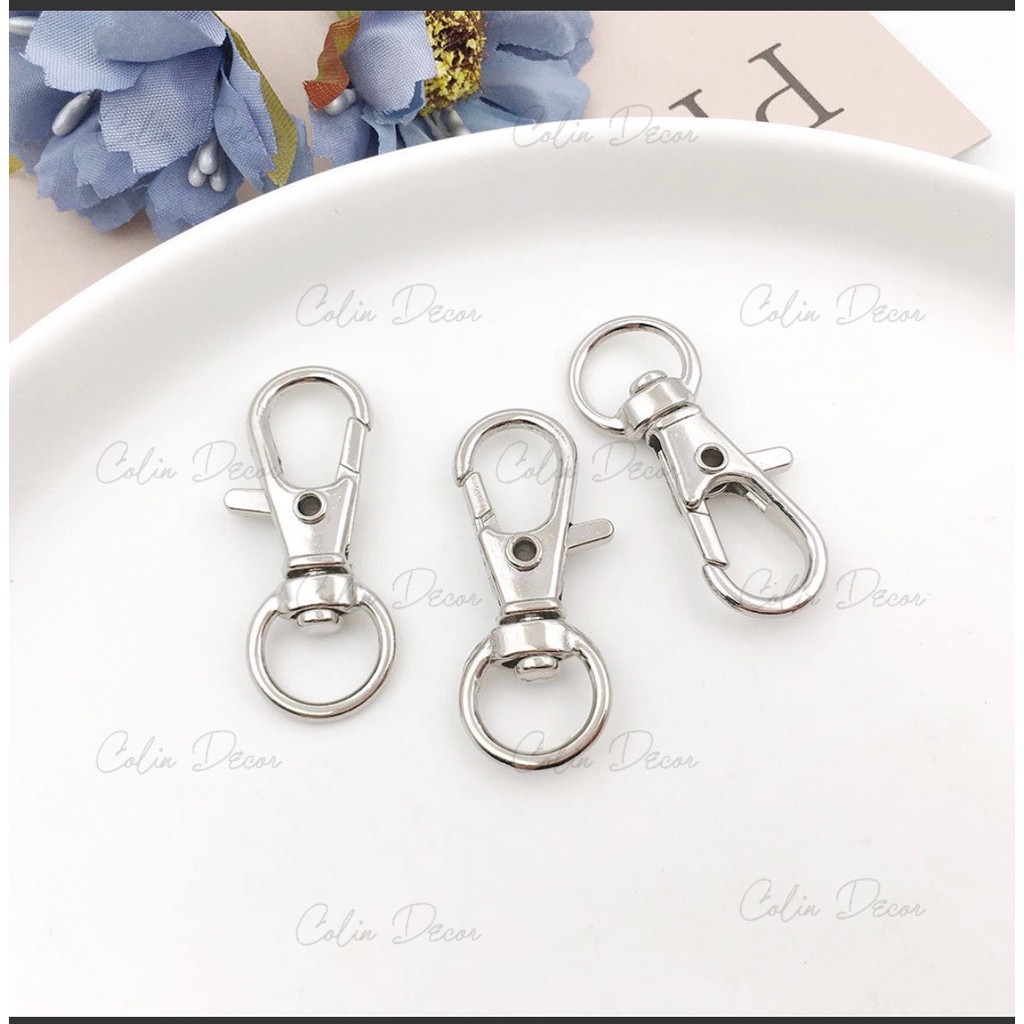 Móc khoá càng cua, làm móc khóa macrame, handmade - 1 cái