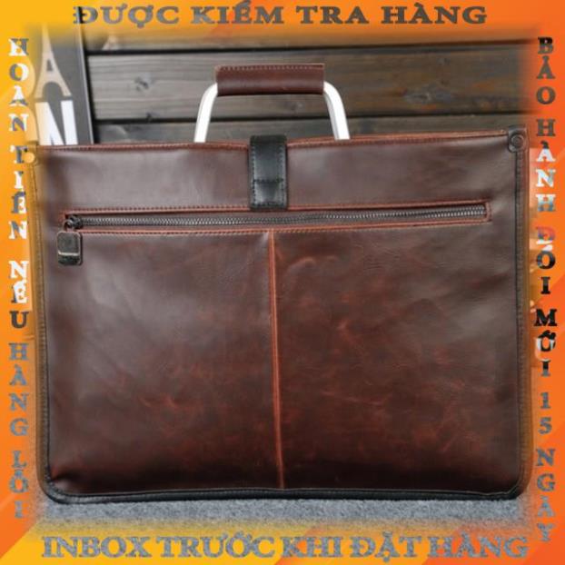 Cặp văn phòng Nam, cặp da PU đeo vai thời trang Nam mẫu mới nhất thaoao