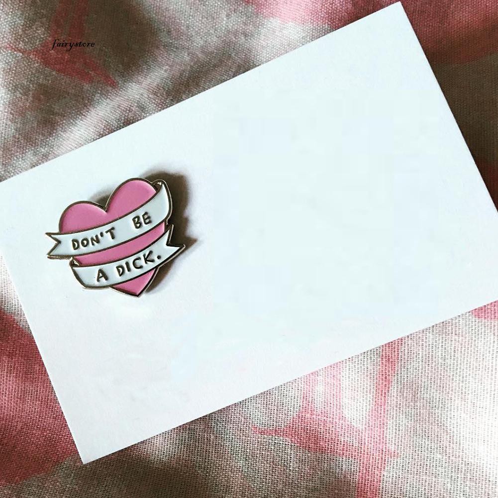 Ghim Cài Áo Hình Trái Tim Xinh Xắn