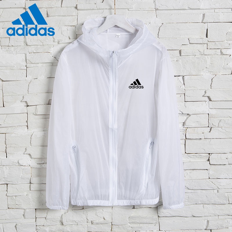 Áo Khoác Gió Adidas Siêu Nhẹ Chống Tia UV Chất Liệu Nhanh Khô Size M-3XL Thời Trang Cho Nam Và Nữ