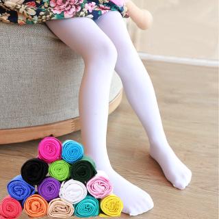 Quần legging cotton co dãn màu trơn dùng cho bé gái