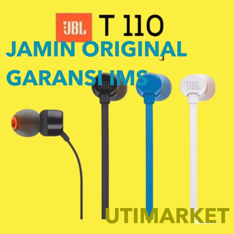 Tai Nghe Nhét Tai Chính Hãng Jbl T110