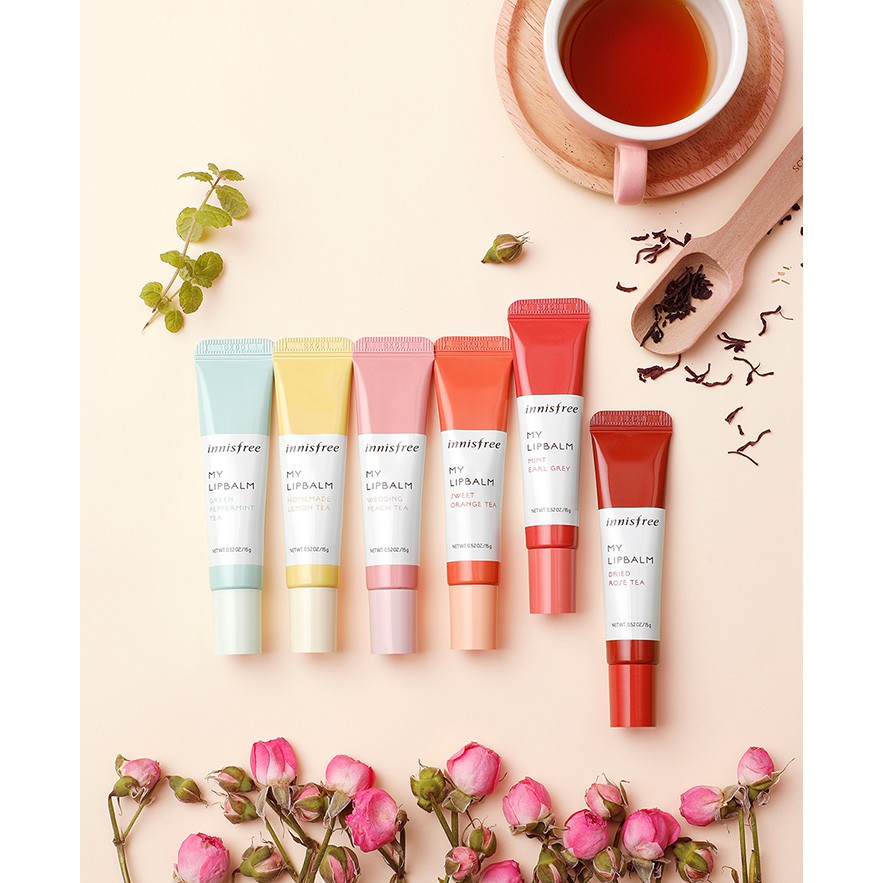 Son Dưỡng Môi Có Màu Innisfree My Lip Balm (15g)