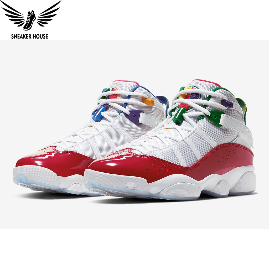 Giày chơi bóng rổ Air Jordan 6 Rings Multi-Color CW7003-100