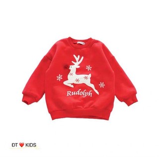 Áo noel tuần lộc cho bé
