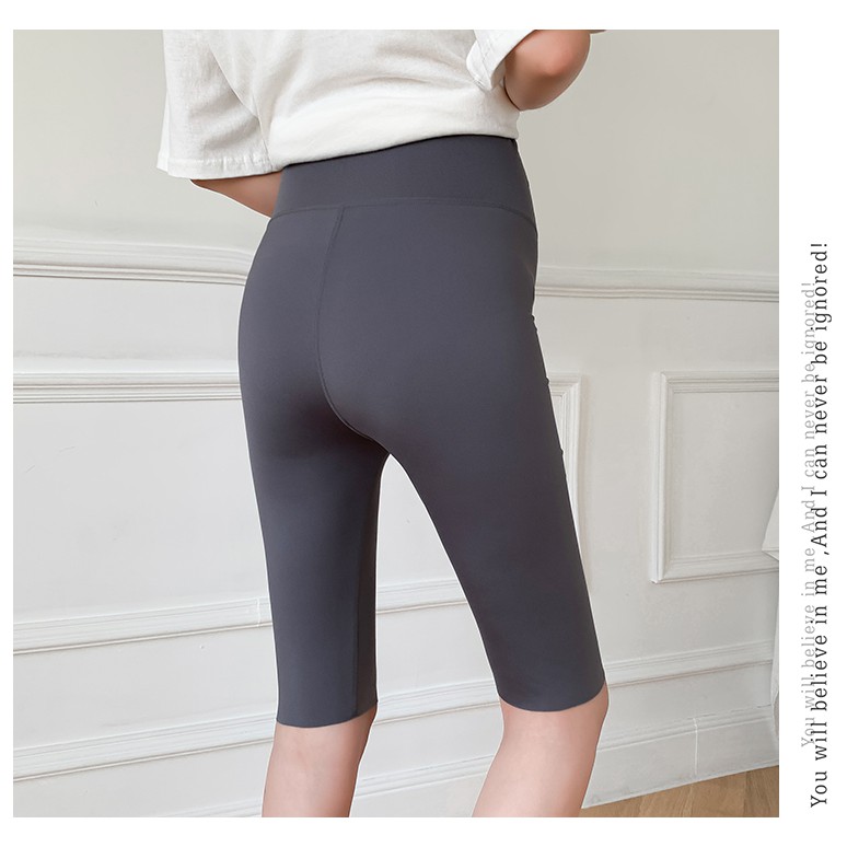 Quần Legging Ngắn Chất Liệu Mỏng Thời Trang Cho Mẹ Bầu