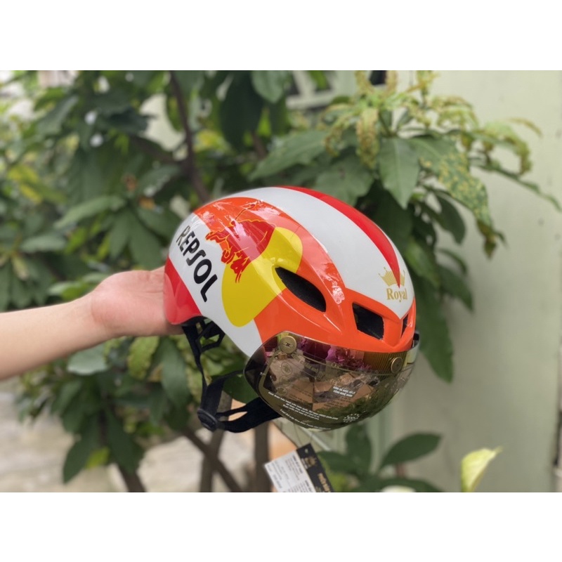 MŨ ĐUÔI NHỌN ROYAL POC 01 REPSOL MD16 HUYỀN THOẠI, BH 12 tháng