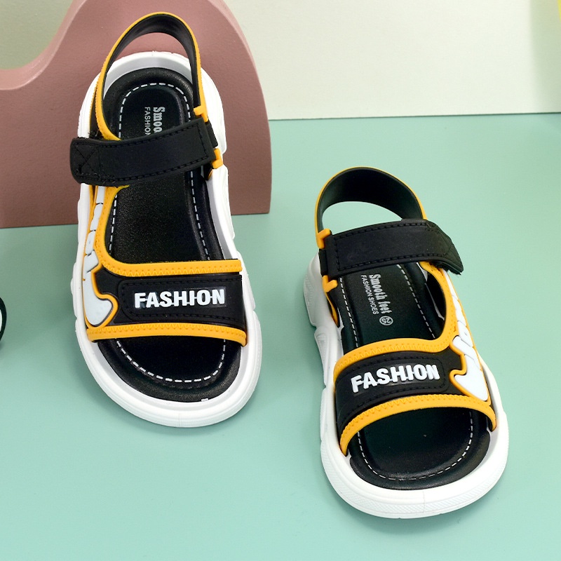 Giày Sandal Đế Mềm Thời Trang Mùa Hè Hàn Quốc Cho Bé Trai 2-8 Tuổi
