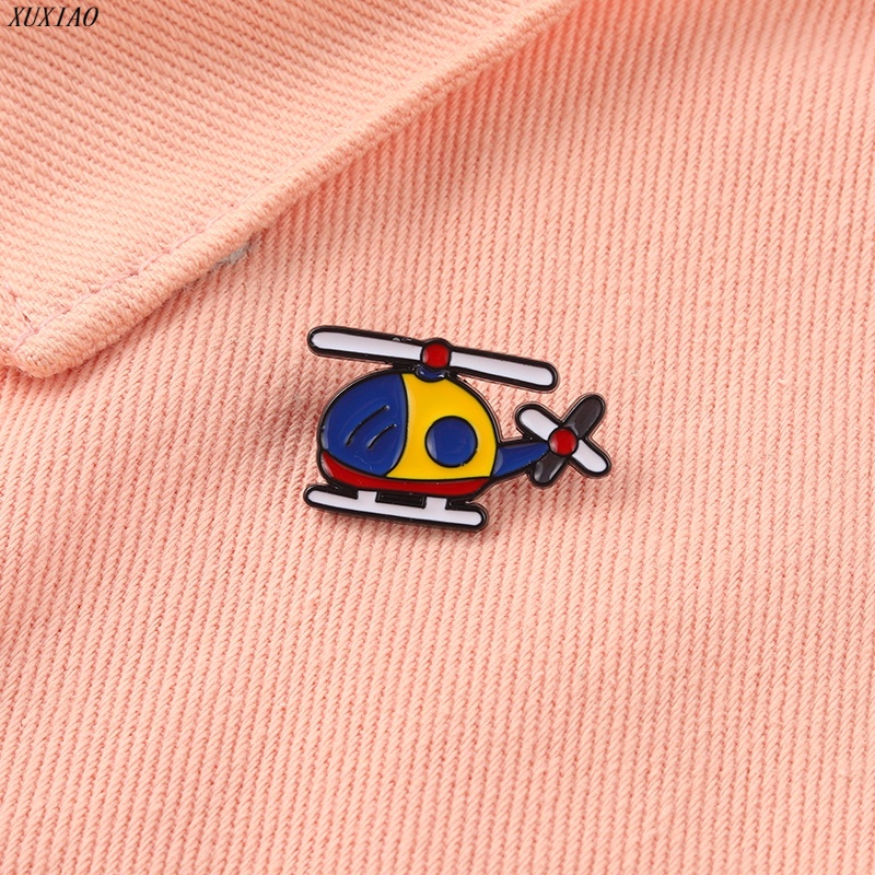 Ghim Cài Áo Hình Máy Bay Trực Thăng Đáng Yêu