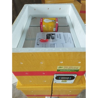 Máy ấp trứng đảo tay mini ráp hoàn thiện