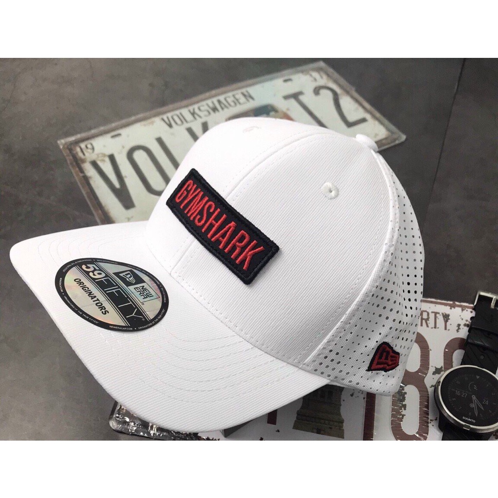 [Hàng Chuẩn] Nón Gym Shark Logo Thêu