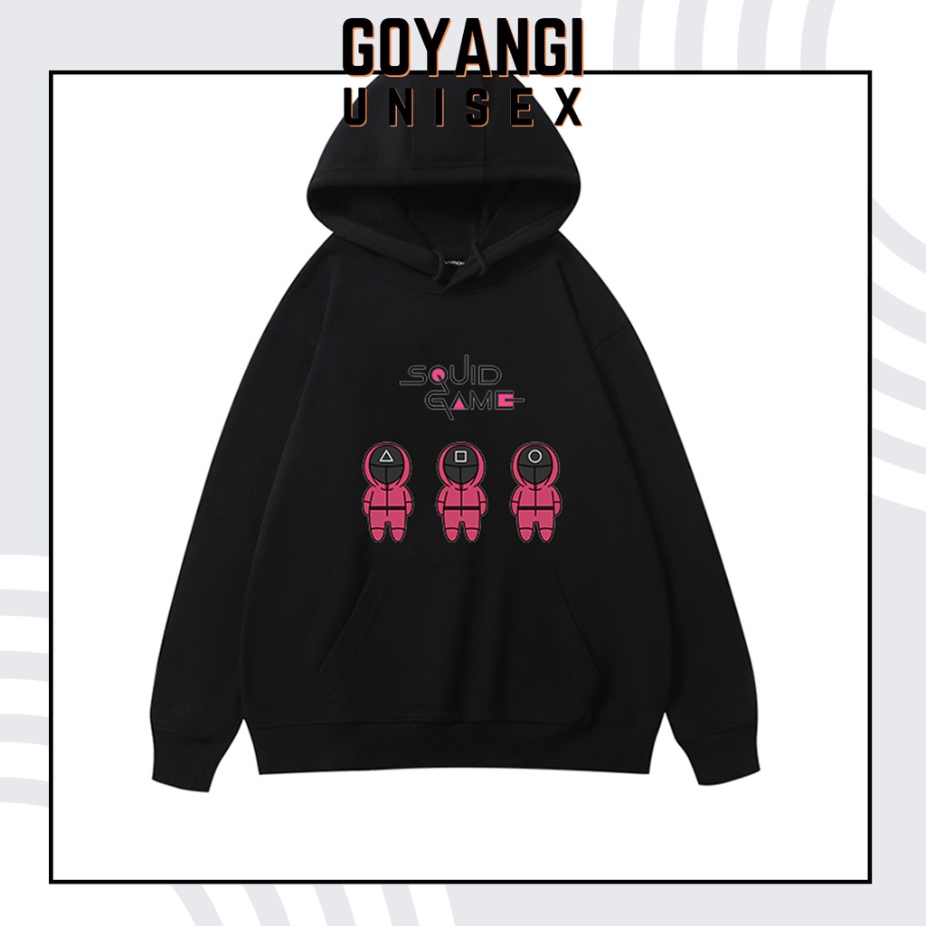 Áo Hoodie GYG Unisex Squid Game 2 Form Rộng Oversize Phong Cách Hàn Quốc