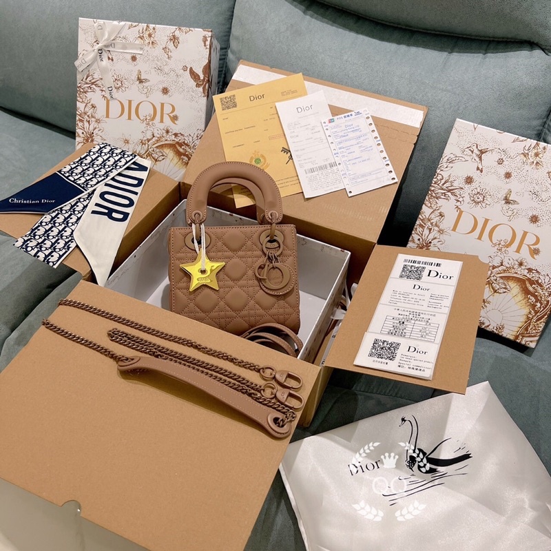 ❌Túi MINI LADY DIOR 3 Ô SUPPER VIP