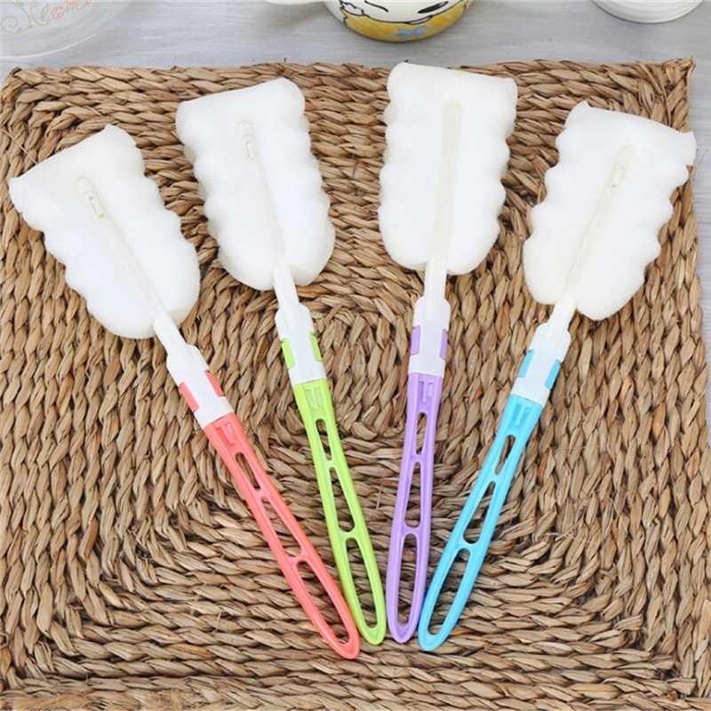 Cọ Xốp Vệ Sinh Bình Sữa Em Bé Tiện Dụng