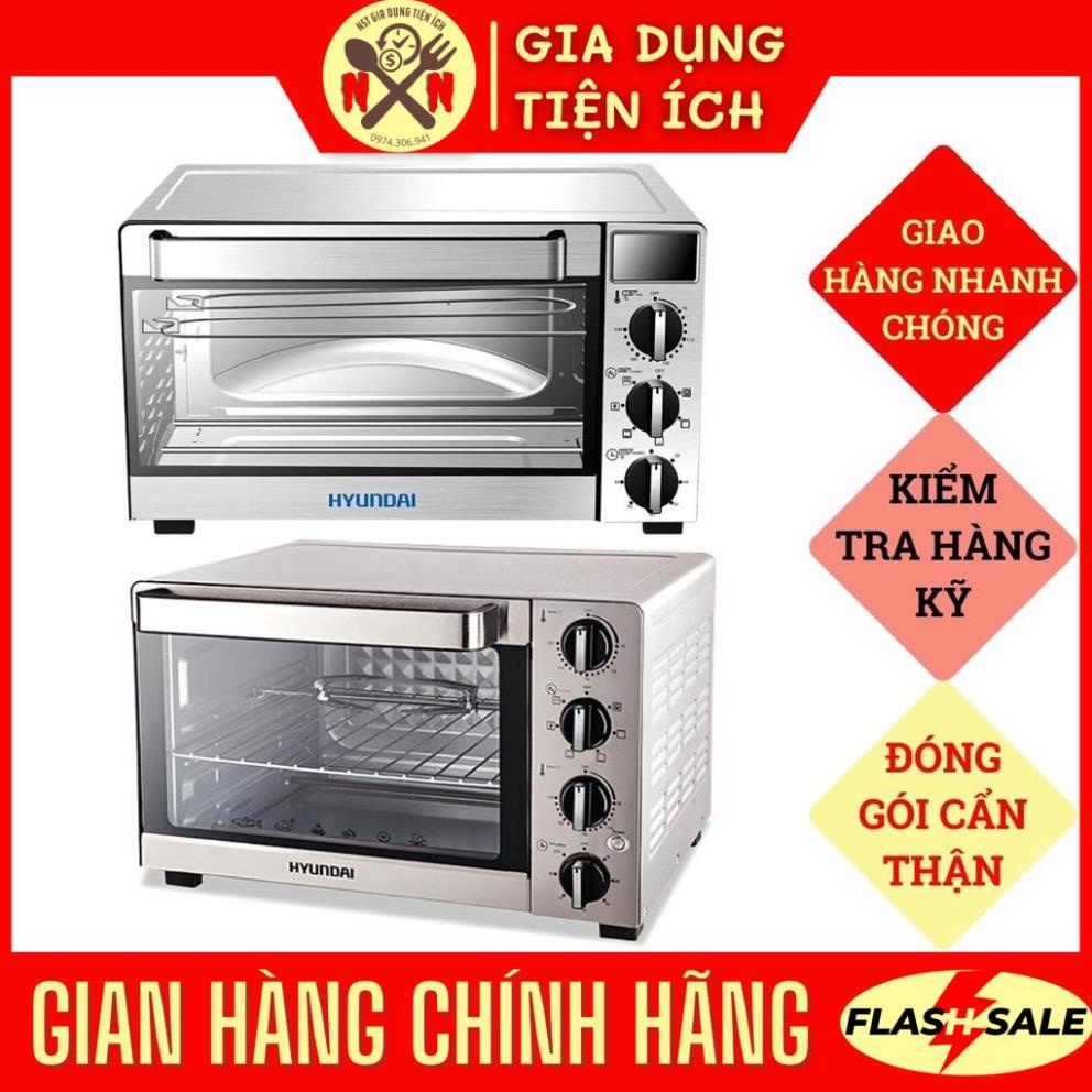 Lò nướng Hyundai HDE 3000S, Dung tích 30L, 35L, 45L - Bảo hành 12 tháng