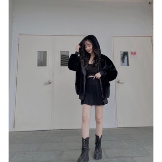 áo khoác hoodie lông