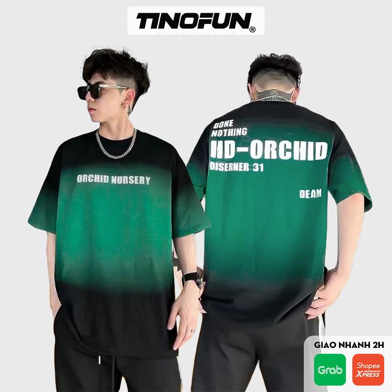 Áo thun unisex TINOFUN áo thun nam nữ cotton 100% co dãn thoải mái mã TT62 hè thu 3 màu cao cấp