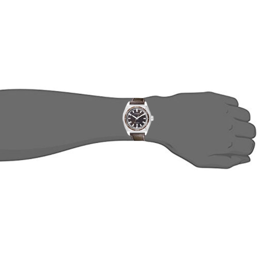 Đồng Hồ Nam Citizen Dây Da AW1051-09W - Mặt Nâu