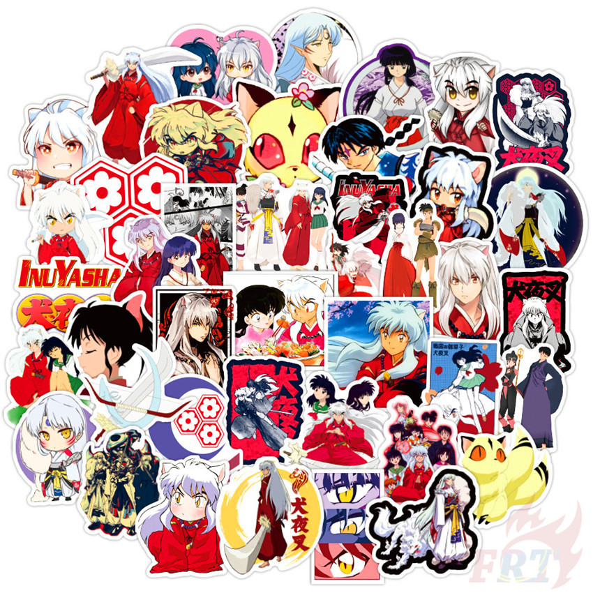 Inuyasha - Series 06 Anime Sesshoumaru Naraku Stickers 50Pcs/Set DIY Fashion ...