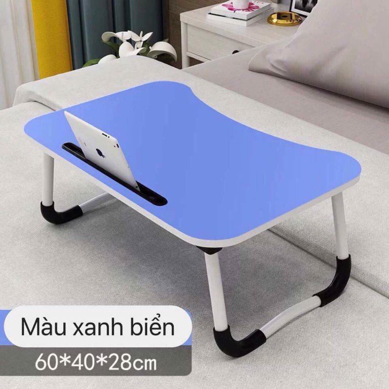 Bàn học gấp gọn có khe cắm có ảnh thật hàng xịn | BigBuy360 - bigbuy360.vn