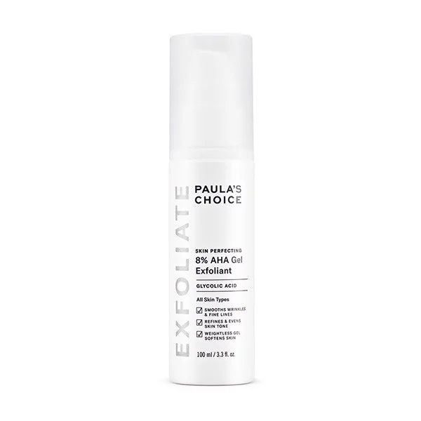 Gel Loại Bỏ Tế Bào Chết Làm Mềm, Sáng Mịn Da - Paula's Choice Skin Perfecting 8% AHA Gel Exfoliant 100ml
