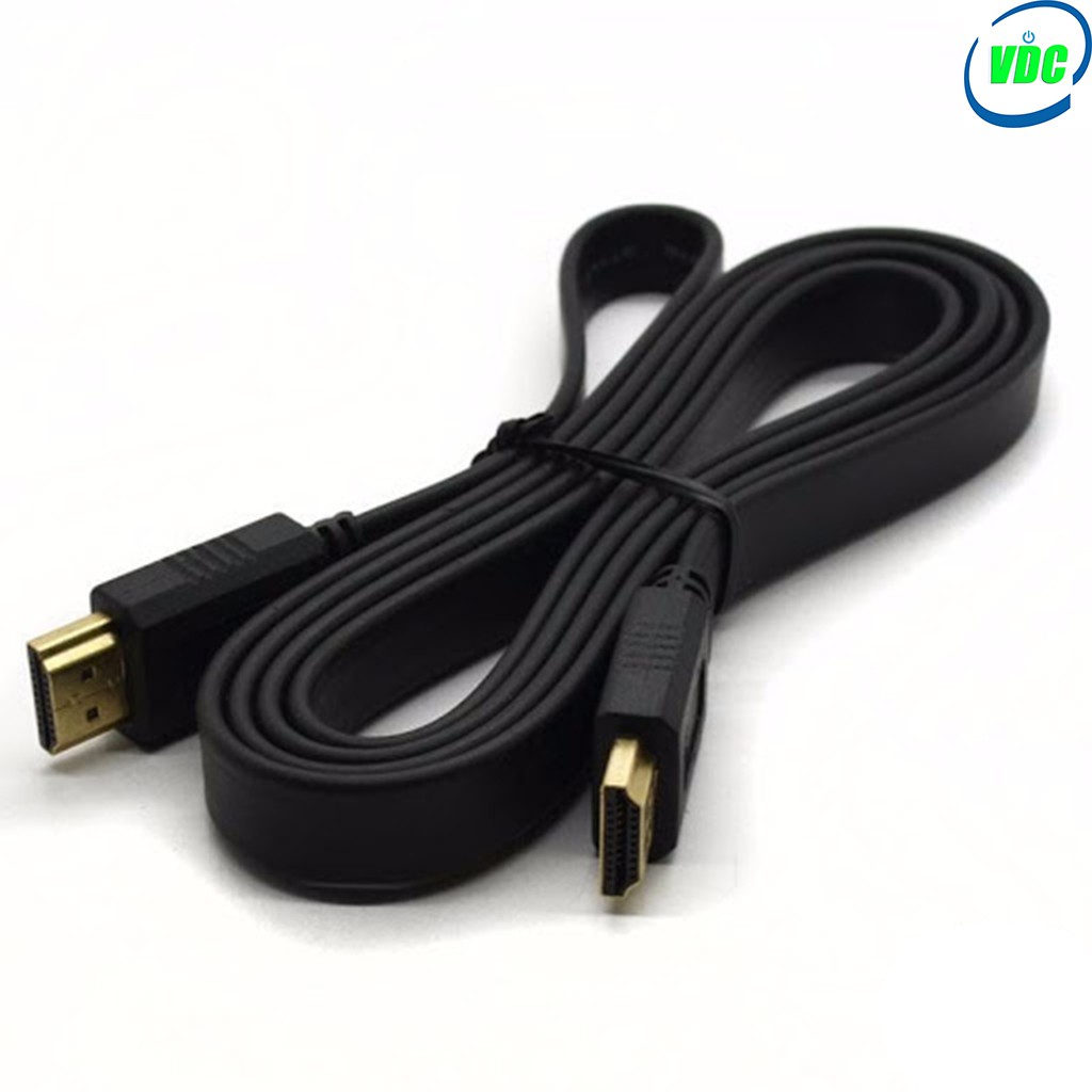 Dây HDMI - Cáp HDMI 1,5 mét đến 20 mét - Dây loại dẹt - Full HD - Chống nhiễu - Bảo hành 6 tháng