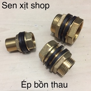 Ốc siết bồn, ốc phi bồn Thau, nhựa phi 27, 34