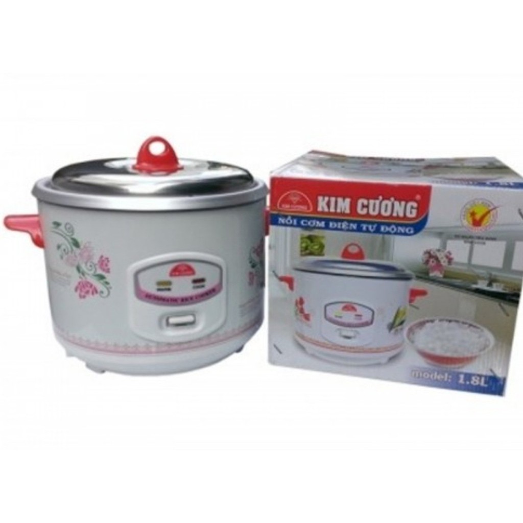 Nồi cơm điện nắp rời Kim Cương 1.5L - 1.5 lít - Hàng chính hãng