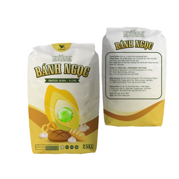 Bột mì bánh ngọc Uniflour 25kg