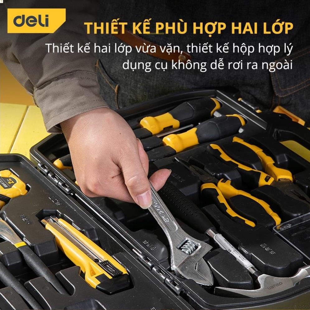 [LIFEDL157] Bộ Dụng Cụ Sửa Chữa Deli 30 Chi Tiết Đa Năng - Chất Liệu Cao Cấp - Sử Dụng Nhiều Mục Đích - DL5964 .