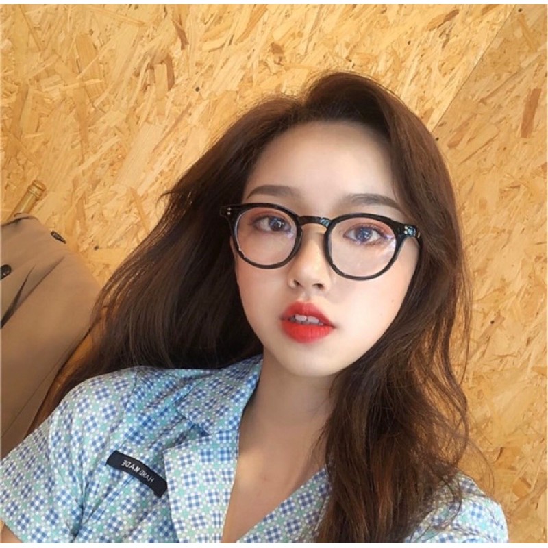GỌNG KÍNH CẬN CHỮ V MILAN THỜI TRANG HÀN QUỐC - MẮT KÍNH GIẢ CẬN TRÒNG 0 ĐỘ | BigBuy360 - bigbuy360.vn