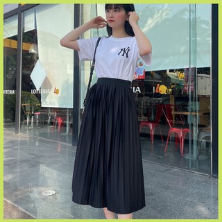 Chân váy dài xếp ly siêu xinh 022